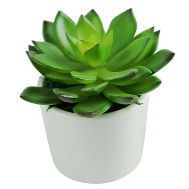 New Artificial Succulent DIY Unpotted Fake Plant Potted Plants Decor Plant Artificial Planters For Home Decor Fake Succulents