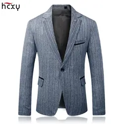 Для мужчин 2018 Новые повседневные деловые чистый цвет Блейзер Для мужчин модные пиджаки мужские свадебные тонкий пиджак комбинезоны