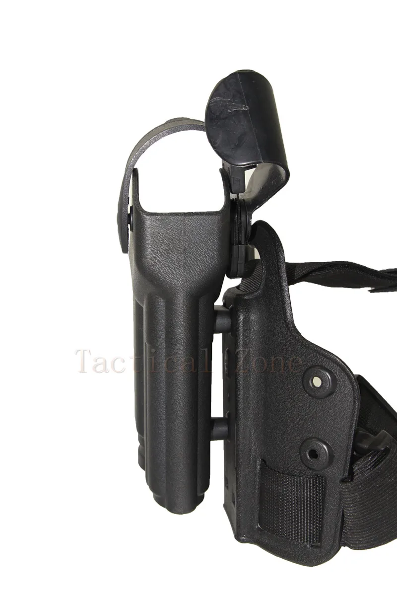 Страйк тактическая кобура для охоты Sig Sauer P226 может переносной фонарик Пистолет падения нога бедра кобура армейское снаряжение