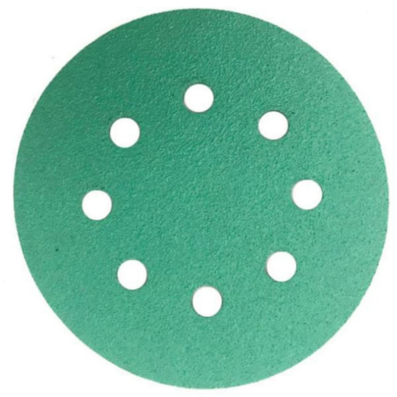 

25 Pcs Professional Anti Clog 125 Mm Sandpaper 5 inch Film Sanding Disc With 120 Grits Wet & Dry Hook & Loop Abrasive Tools