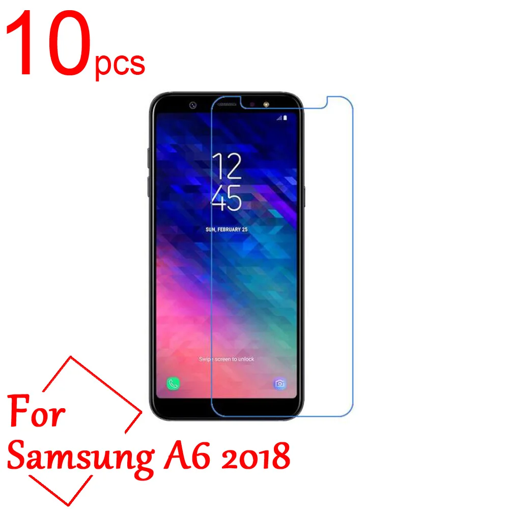 

10pcs Clear/Matte/Nano Anti-Explosion LCD Screen Protector Cover For Samsung galaxy A6 A6 plus A600F A605G 2018 Protective Film