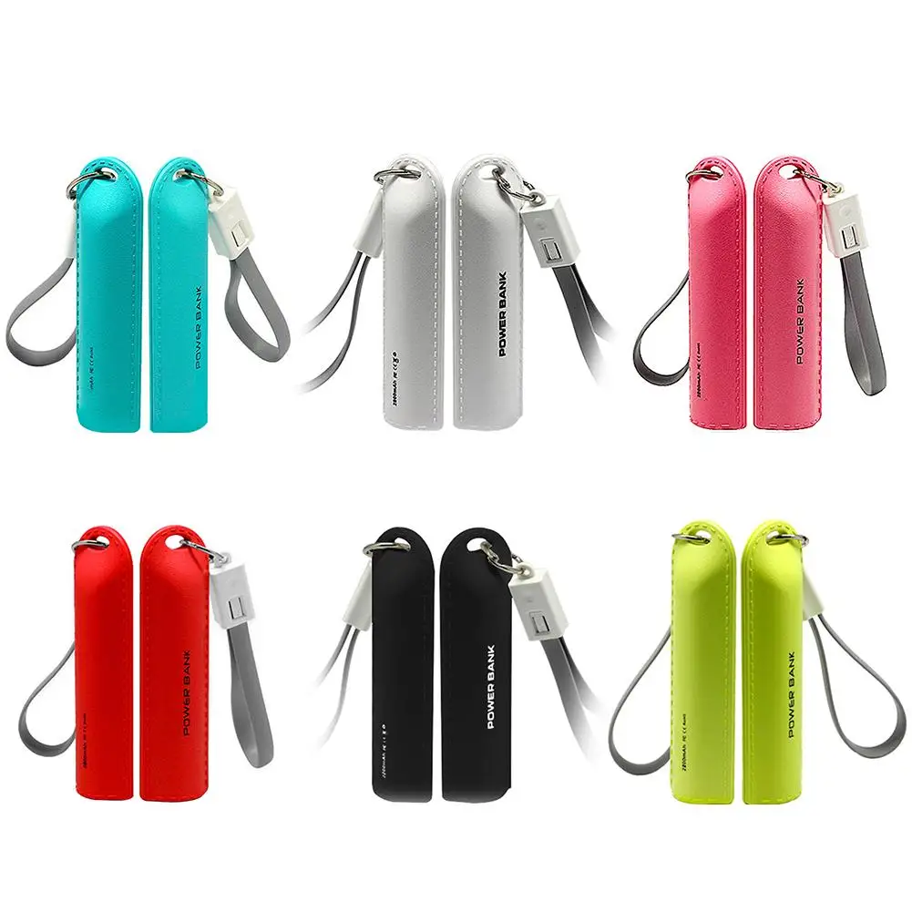 

Portable External USB Power Bank Box 2600mAh 18650 Battery Box DIY USB Mobile Phone Power Bank Charger Pack Box Battery Case