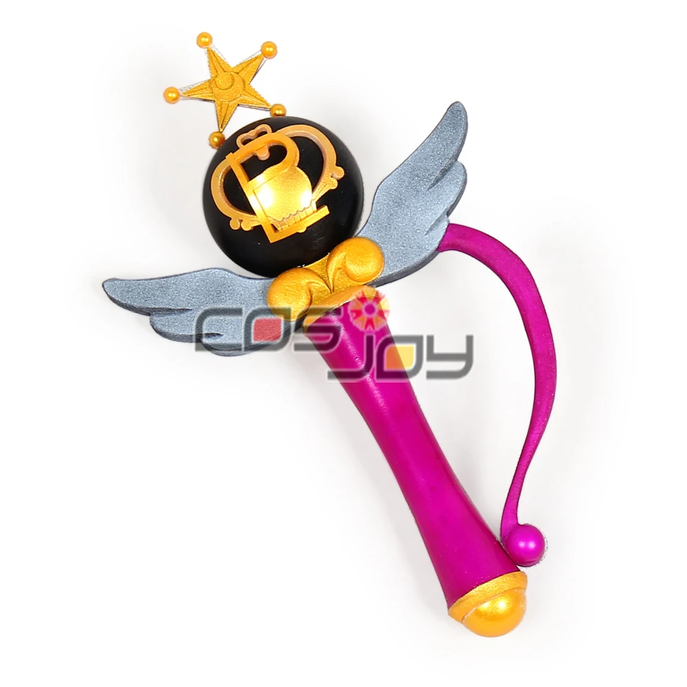 

2783-Sailor Moon Crystal Sailor Saturn Meiou Setsuna 10" Rod Cosplay Prop