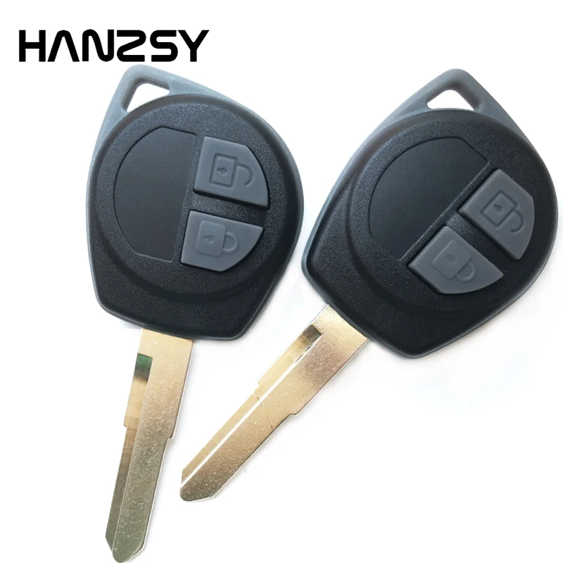 2 Buttons Remote Control key shell Case For Suzuki Grand Vitara SWIFT Car key Fob Cover with Button Pad /HU133R Uncut Blade