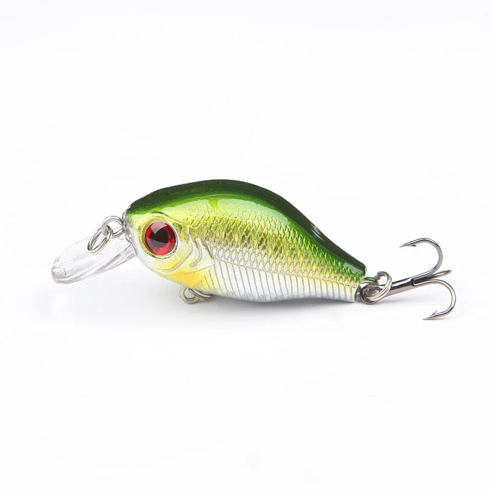 GoByGo 1 шт. 8 5 г 7 см приманки для ловли окуня кренкбейт снасть плавающая приманка