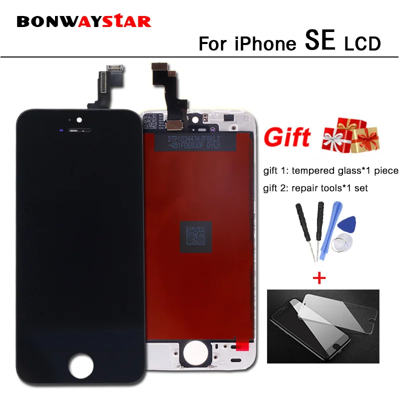 Emorjino Comprar Calidad a Reemplazo Lcd Asamblea De Pantalla Para Iphone Se A1723 A1662 A1724 Con Tactil Vidrio Templado Herramientas Online Baratos