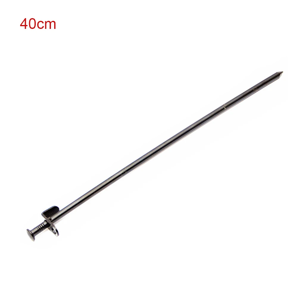 Tent Pegs Ground Nail Stakes Heavy Duty Steel Metal Round