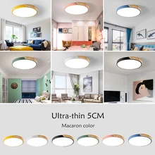 Nordic Simple Modern Wood Ceiling Lamp Ultra thin 5cm Round LED Ceiling Light For Bedroom Living Room Kitchen Aisle Study Cafe nordic simple kitchen loft led ceiling light living study dinning room modern creative wood bedroom aisle lustre lamp garland