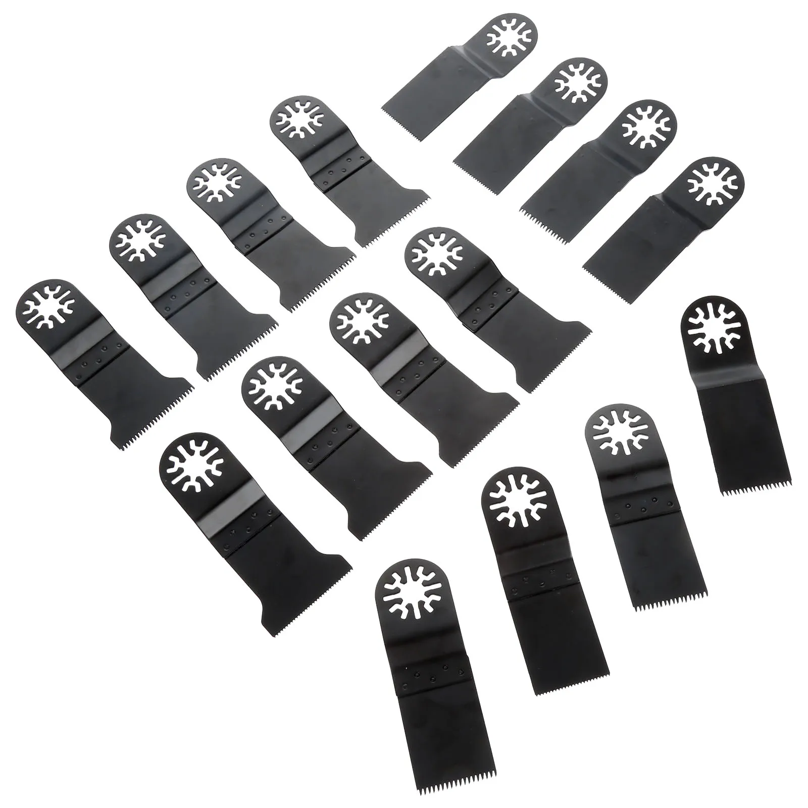 

16Pcs/set 32+45mm Oscillating Multitool HCS Precision+E-cut Saw Blade For Multimaster Renovator Power Tool Bosch Dremel TCH Fein