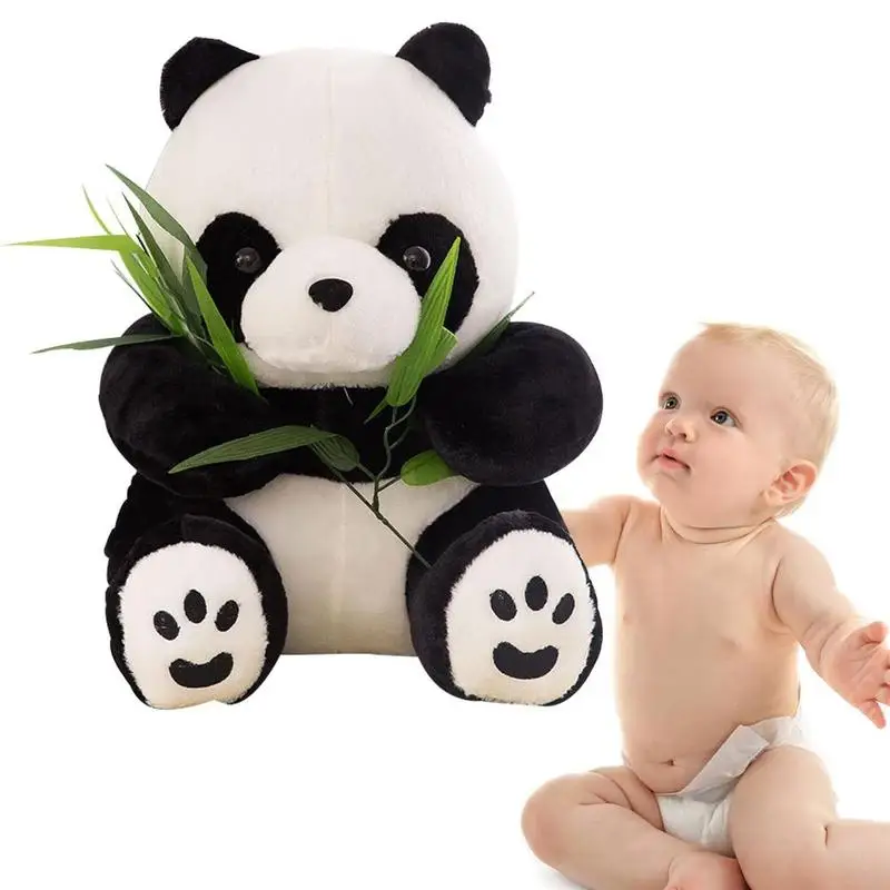 12 cm Dropshipping. exclusivo. Promoción Jouet es Peluche muñeca de regalo venta al por mayor encantadora con hojas de bambú, Panda de Peluche de juguete de Peluche 12 cm Dropshipping. exclusivo. Promoción Jouet es Peluche muñeca de regalo venta al por mayor encantadora con hojas de bambú, Panda de Peluche de juguete de Peluche