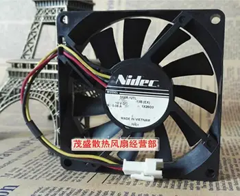 

Wholesale: Nidec 8015 12V D08R-12TL 12B 8 cm 3 wire super quiet chassis fan