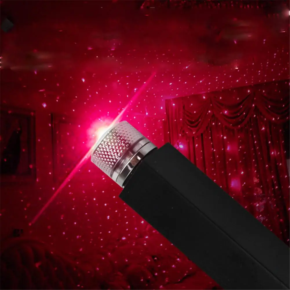 

Kelima USB LED Car Vehicle Starry Star Projector Light Interior Atmosphere Lamp ambient light
