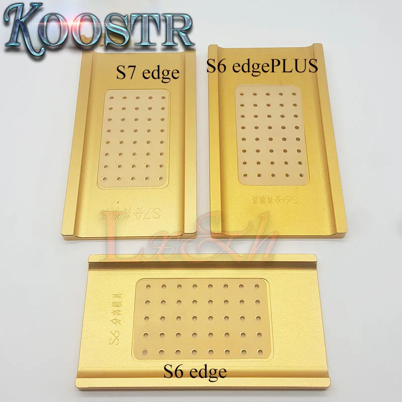 

Metal Mold Mould Fixture Holder Vacuum LCD Separator Machine Tools For Samsung S6 S6+ S7 S8 S8P Repair Edge Touch Screen