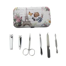 6Pcs/Set AliExpress Fast Shipping Women Girl Perfect French Manicure Tools For Best Holiday Birthday Christmas Gift