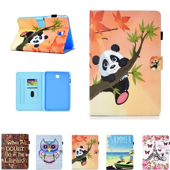 

Print Premium PU Leather Stand Case Cover For Samsung Galaxy Tab A 8.0 2015 Release T350 T355 P350 SM-T355 P355C 8'' Tablet Case