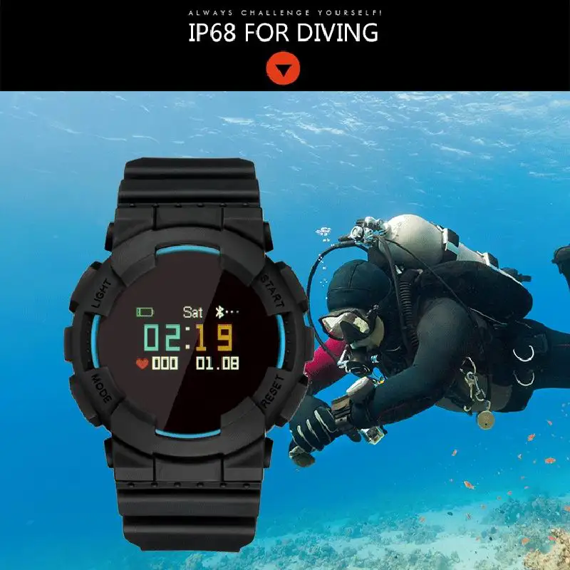 Водонепроницаемые умные спортивные часы с непрерывным сердечным ритмом MX G Shock Baby