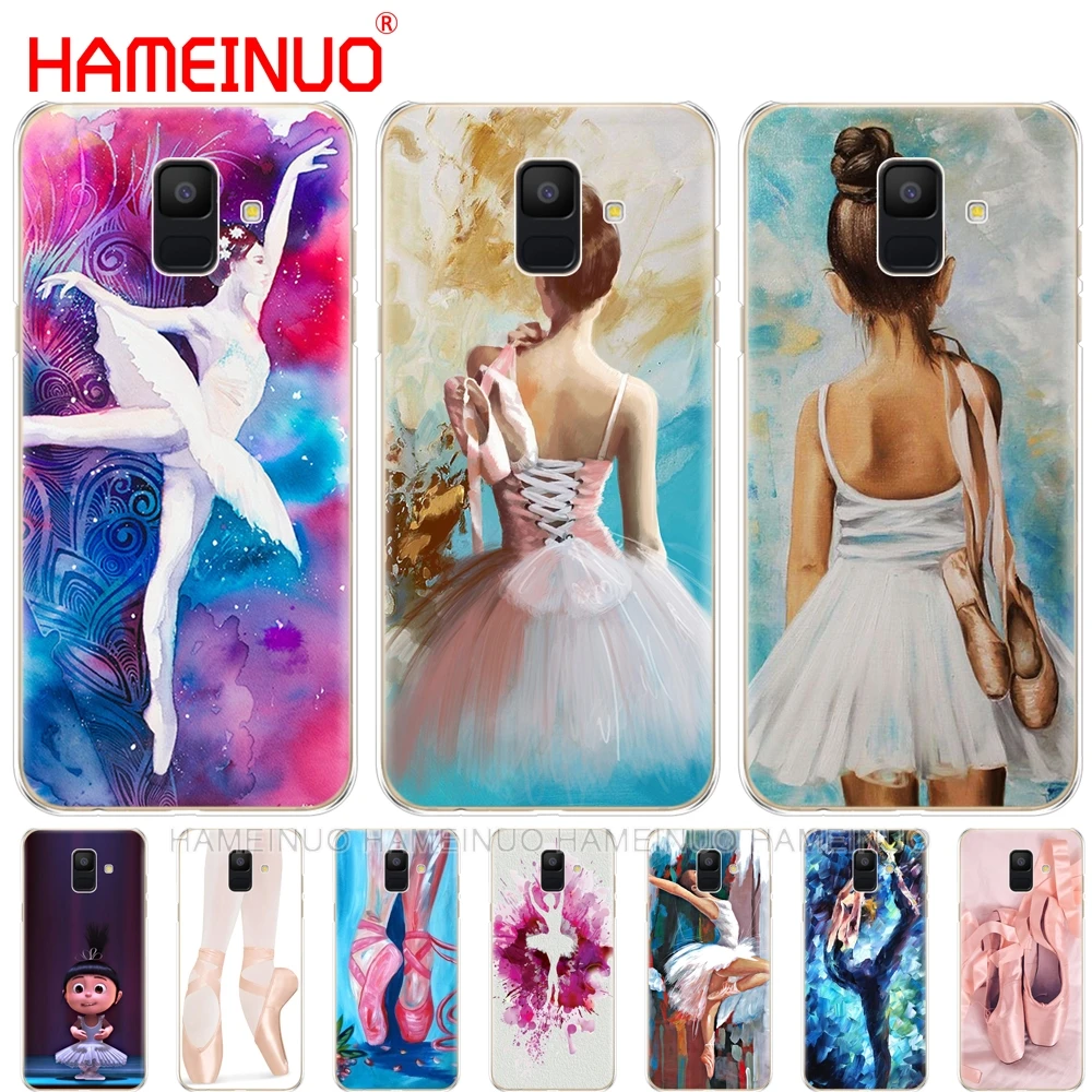

Ballet Dance Girl Ballerina ballet slippers cover phone case for Samsung Galaxy J4 J6 J8 A9 A7 2018 A6 A8 2018 PLUS j7 duo