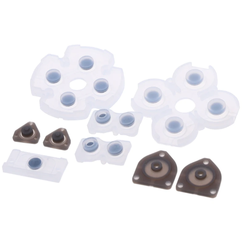 

Silicone Conductive Pad Kit Replacement For Sony PS4 PlayStation 4 Controller