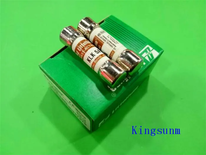 

Free shipping 10pcs KLK 5 fuse 10X38 5A Littelfuse 600VAC