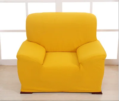 Универсальный утолщение упругий диван крышка все включено полное покрытие скольжению стрейч ткань дивана крышка - Цвет: thickening gold