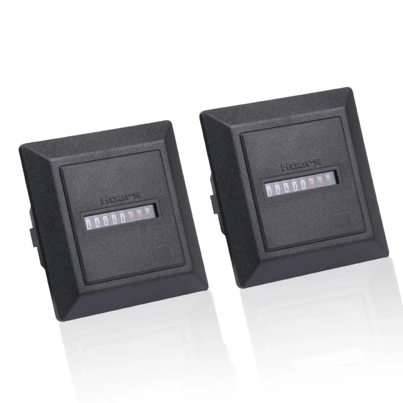 

7 digtal 220~240V 50Hz square non-resettable quartz sealed Hour meter HM-1 timer meter counter digital timer
