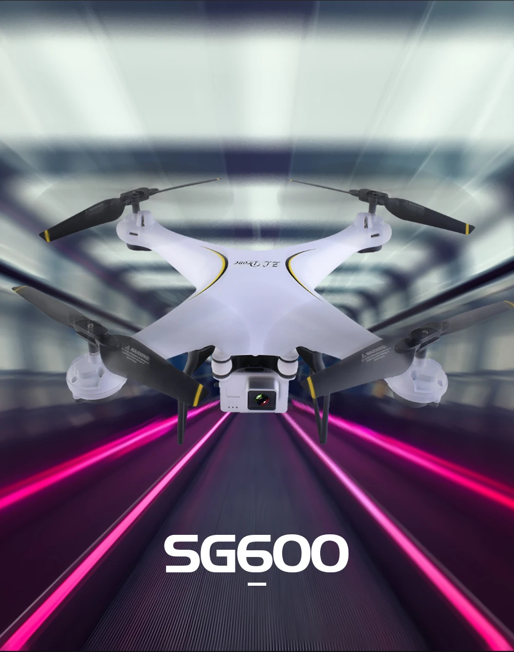 Teeggi SG600 FPV Радиоуправляемый Дрон с 2MP 720P WiFi HD камерой Квадрокоптер высота удерживает ключ возврата Вертолет VS X5SW X5HW Дрон