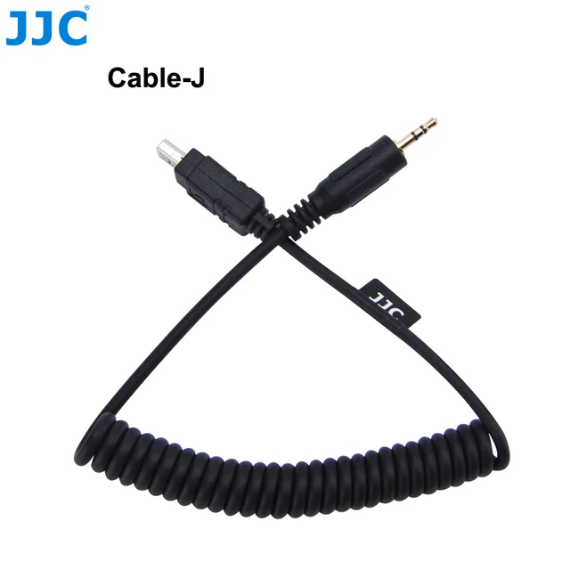 JJC Remote Connecting Cord Shutter Release Cable Adapter for OLYMPUS Cameras E-M5 II E-M10 Mark II OM-D E-M1 II E-M1 III E30 Cable-J
