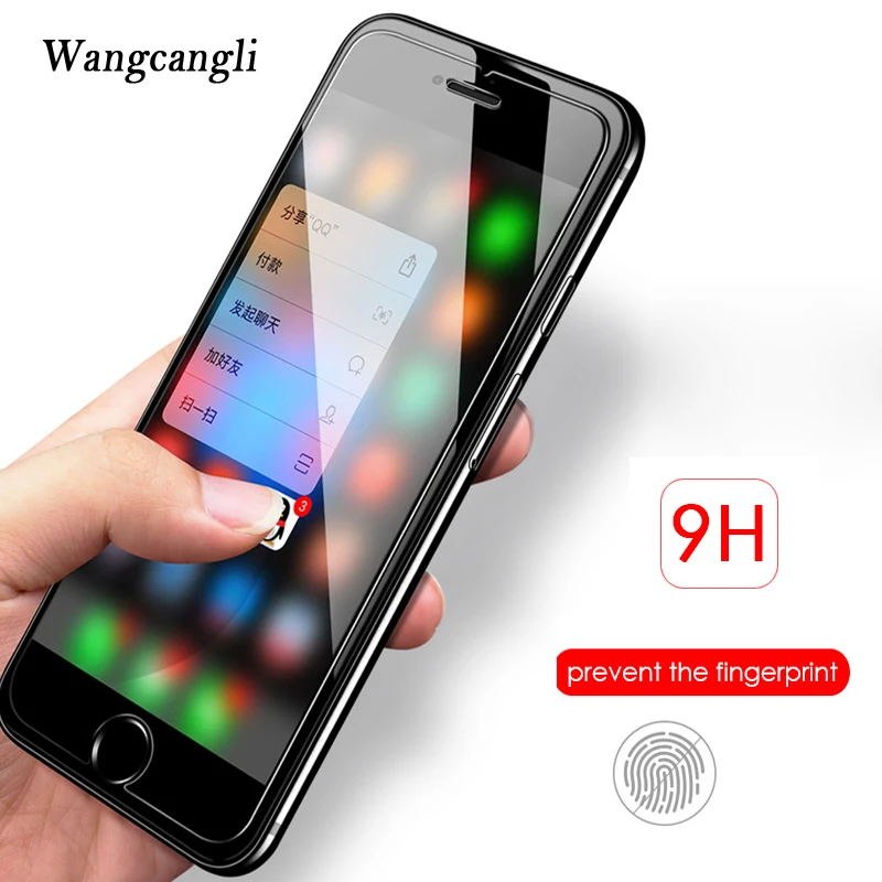 Защитное стекло для iPhone 5s 5 SE 6 6s plus 7 8 X Взрывозащищенная ультратонкая пленка