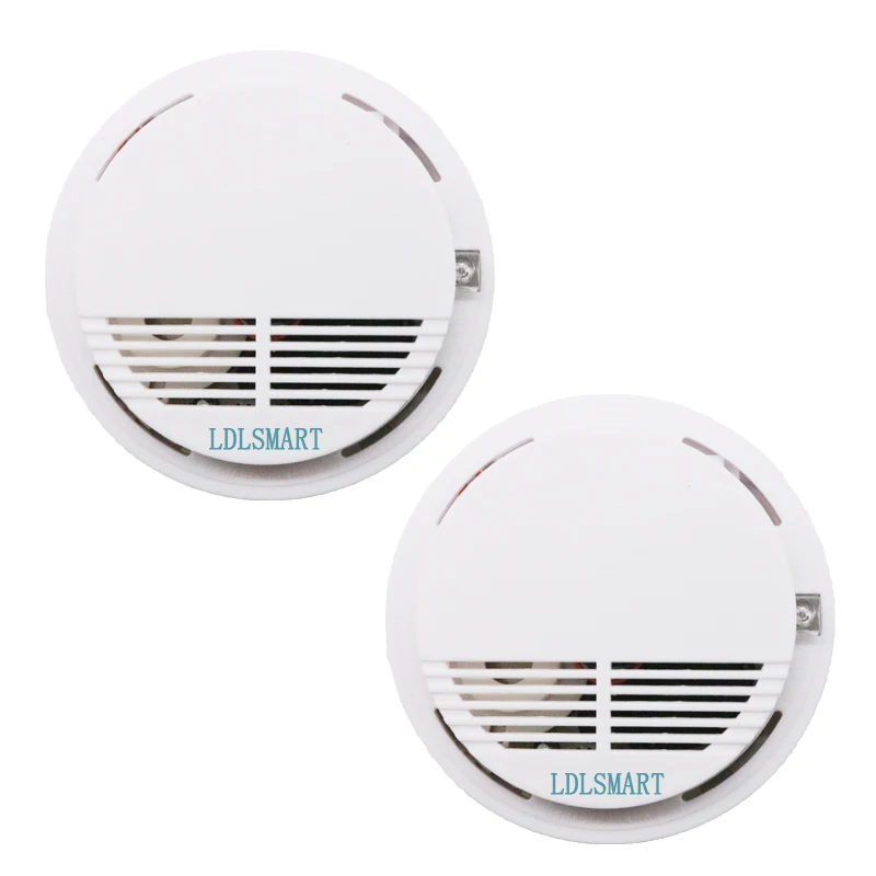 433MHz Wireless Smoke Alarm Fire Smoke Detector Sensor for ...