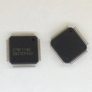 

5pcs/lot UPD78F1146 D78F1146 UPD78F1146GB-GAH-AX Size is 10*10MM QFP64 new original
