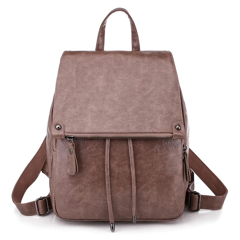 Zhenli 2019PU leer nieuwe vrouwen tassen mode retro rugzak vrouwen Zhenli 2019PU leer nieuwe vrouwen tassen mode retro rugzak vrouwen