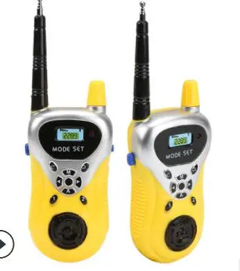 Удаленных беспроводной звонок Электрический игрушки рации 3 вида цветов доступны - Цвет: Цвет: желтый