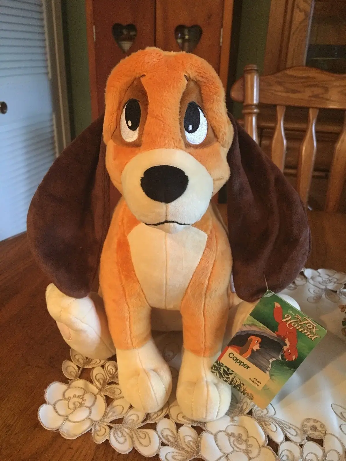fox and the hound plush