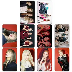 10 шт./компл. KPOP BLACKPINK альбом Self Made бумага ломо карты фото карты стикер с изображением HD вентиляторы подарок