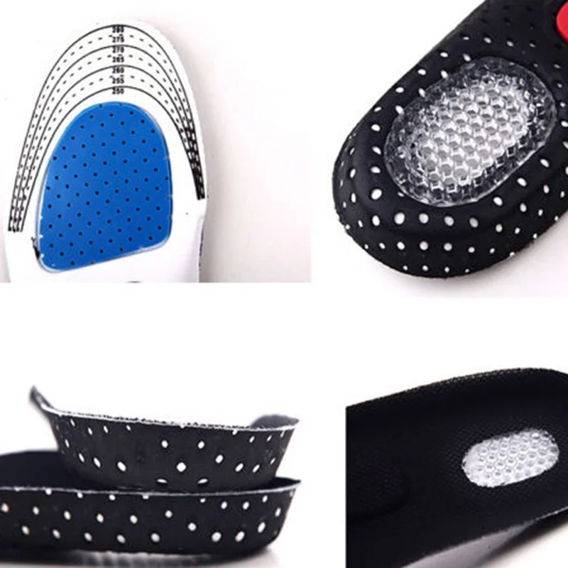 Silicone Insoles Oversize Gel Shoe Pads Orthopedic Insole EVA Cushioning Foot Care Insoles For Hiking Football Sports Men Women