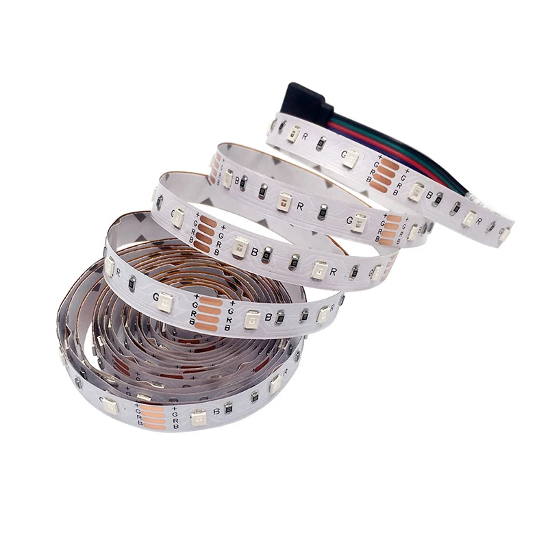 DC 5V 6V SMD 3528 LED Light Strip with remote indoor decoration LED Strip Flexible LED Light RGB