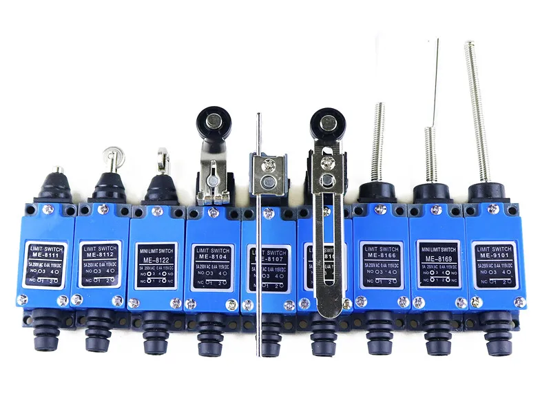ME-8108 8104 8107 8169 8166 8111 9101 концевой выключатель Регулируемый поворотный замок роликовый рычаг мини концевой выключатель