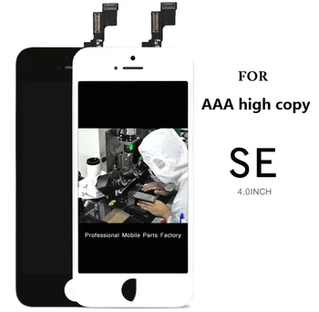 

100% NO dead pixel For iPhone SE 10pcs LCD Display LCD Touch Screen Digitizer Assembly for iPhone se Replacement+Camera Holder