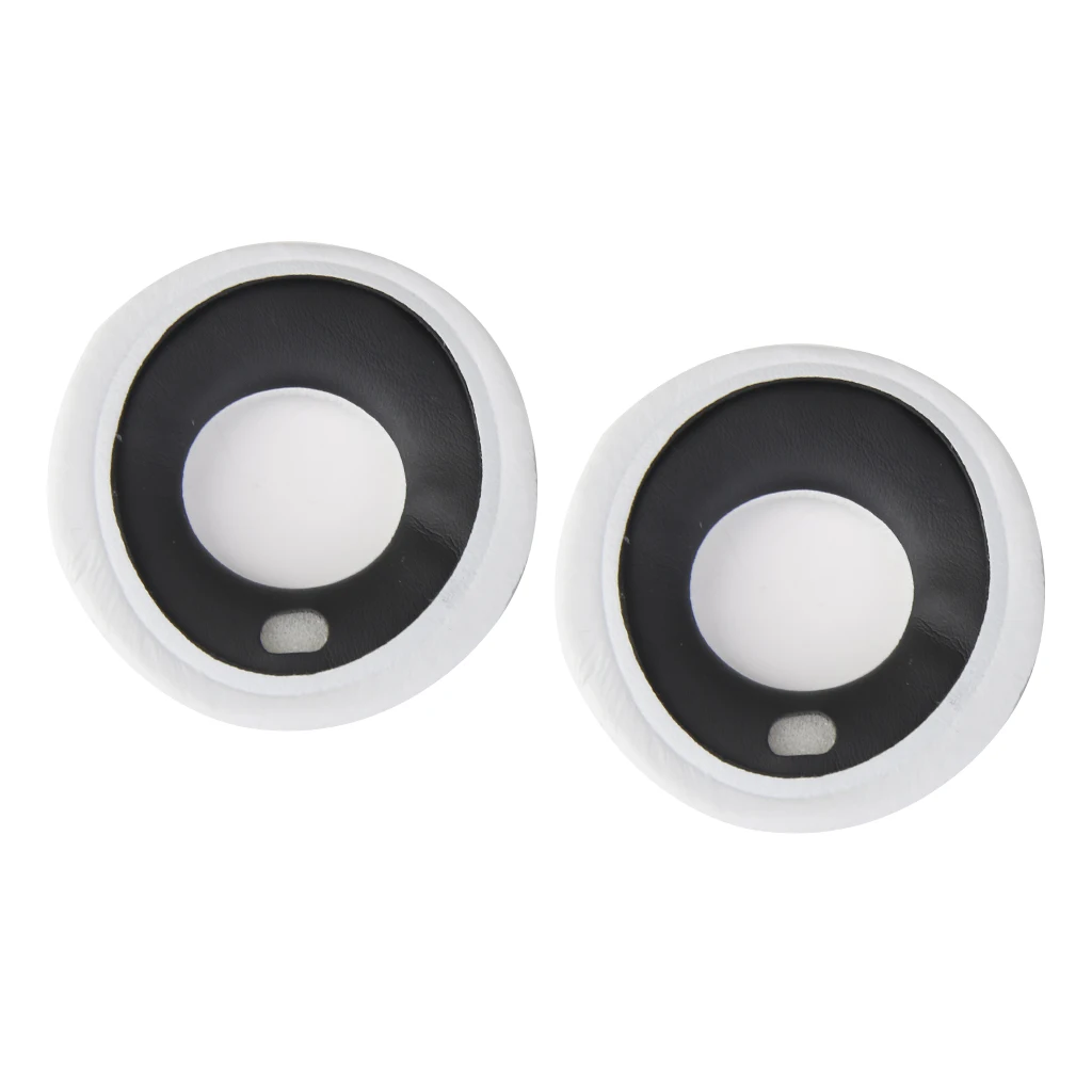 Protein Leather Earpads Replacement Earpad Ear Pads Cushion for Sony MDR-V150 V250 V300 V100 V200 V400 ZX100 ZX110 White