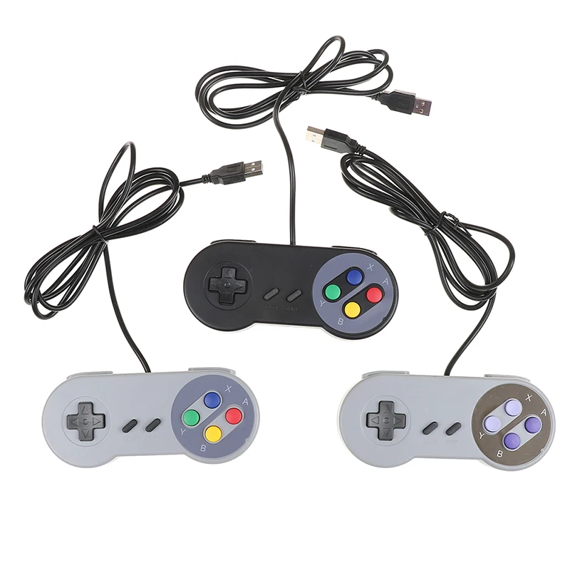 Игровой джойстик геймпад Контролер для nintendo SNES игровой коврик игровой контроллер USB для Windows PC MAC компьютерный джойстик управления