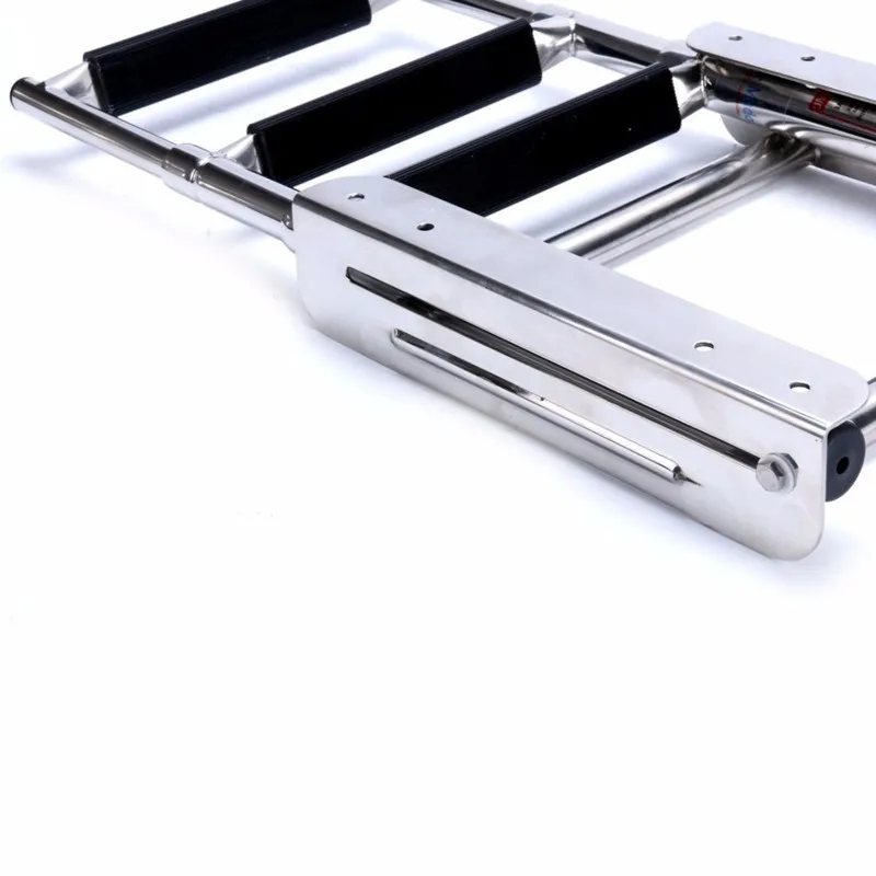 Best 3 Steps Pulley Stainless Steel Under Platform Ladder for boat accessories marine