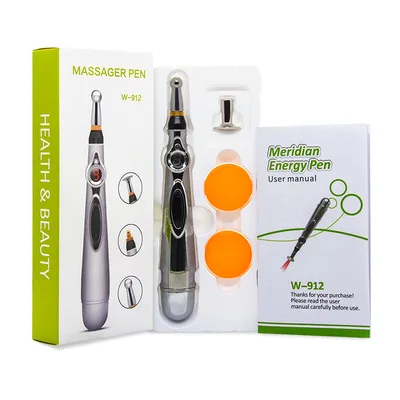 

Handheld Meridian Energy Pen Acupoint pen TENS Point Detector with Digital Display Electro Acupuncture Point Muscle Stimulator