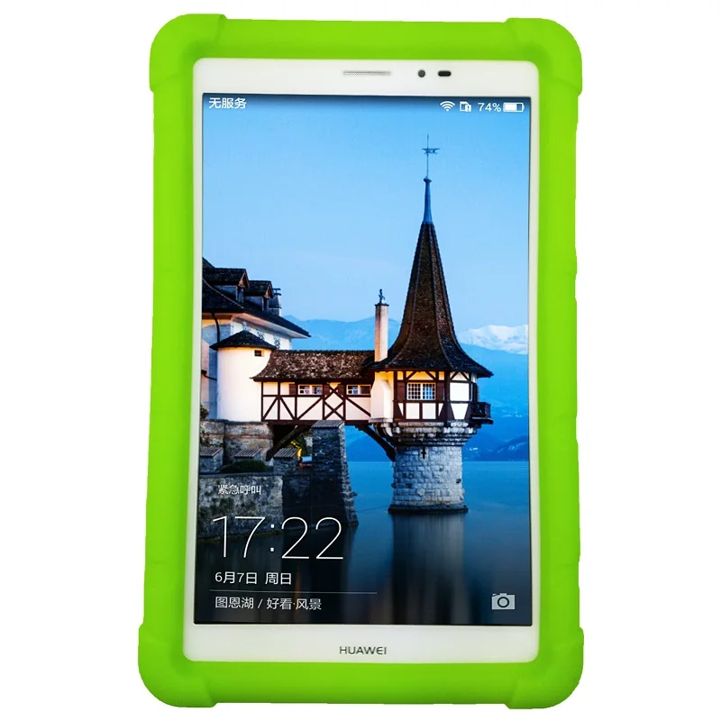 MingShore для huawei Mediapad T1 8,0 S8-701U/W мягкий силиконовый чехол для huawei T1 8,0 Pro T1-821L/U/W Tablet противоударный чехол