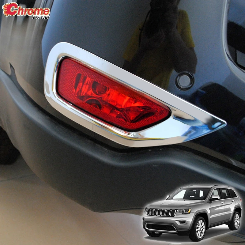 Для Jeep Grand Cherokee WK2 задние противотуманные фары лампы для бамперов Foglight обрамление