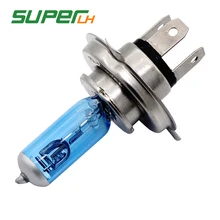 H4 100 Вт 12 В галогенные лампы Супер яркий противотуманный светильник s Высокая мощность лампа фары автомобиля Автомобильный светильник источник drl Авто 5000K парковка