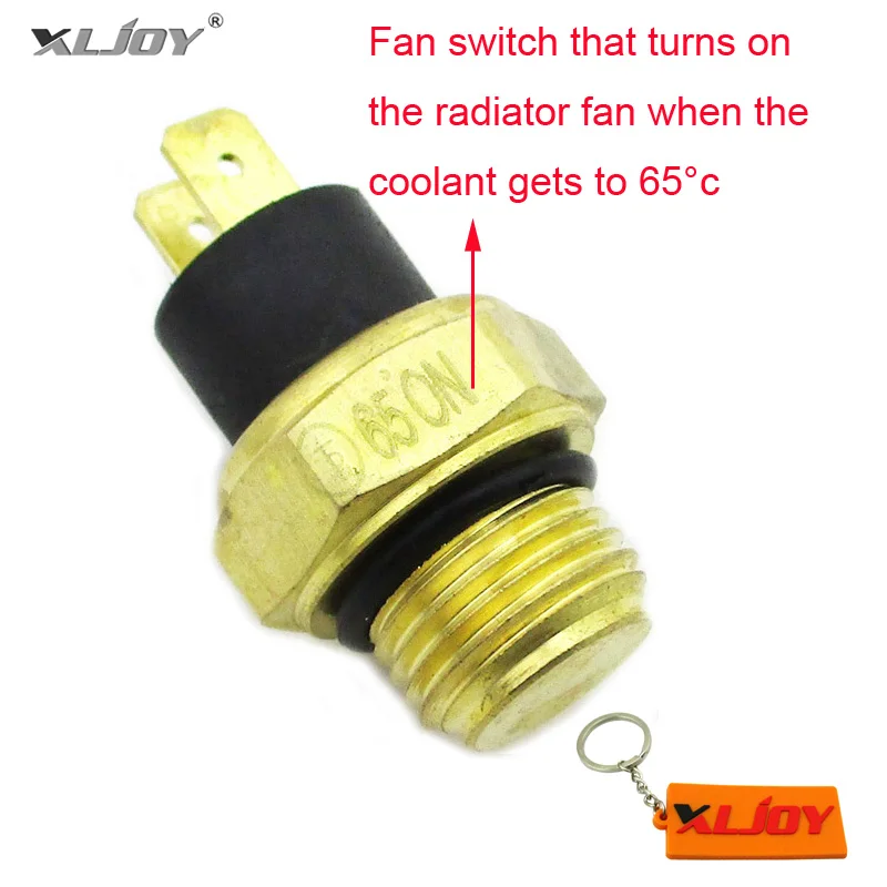 

XLJOY M16 ATV Radiator Thermal Cooling Fan Switch For 250cc Water Cooled Quad 4 Wheeler Scooter Moped Motorcycle Parts