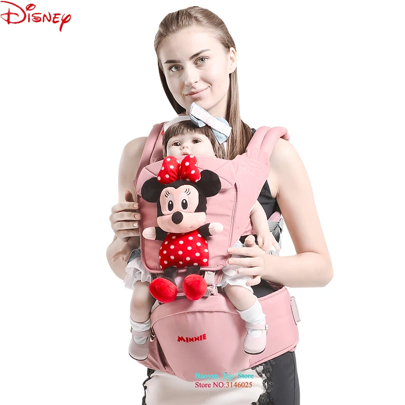 

Disney Mickey Cartoon 0-36 Month Breathable Front Facing Baby Carrier Infant Comfortable Sling Backpack Pouch Wrap Baby Carriers