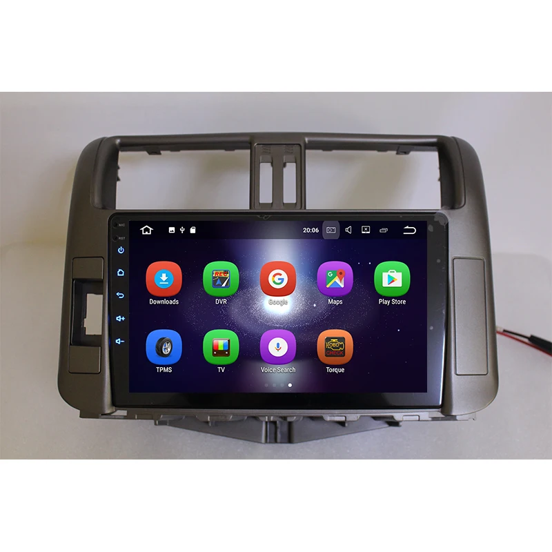 Clearance Lenvio IPS 2GB RAM Android 7.1 CAR Radio GPS Navigation For Toyota Prado 150 2010 2011 2012 2013 CAR DVD Player head unit DAB BT 2