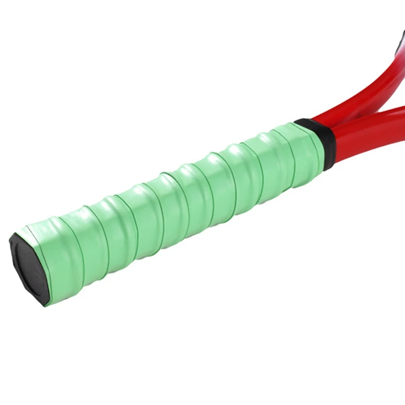 2 шт./компл. анти-скольжение Бадминтон дышащий Спорт Над лента для обмотки ручек теннисная лента ручки для бадминтона Sweatband