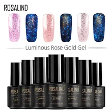 Лак для ногтей Блеск In The Night, удаляемый замачиванием светящие искусство клочки Шерсти Гель для базового покрытия Лаки глянцевая поверхность масло покрытие для маникюра G704